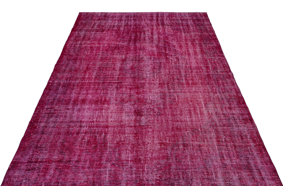 Pembe Anadolu Eskitme Klasik Yün Halı 172x280 - Özel Seri