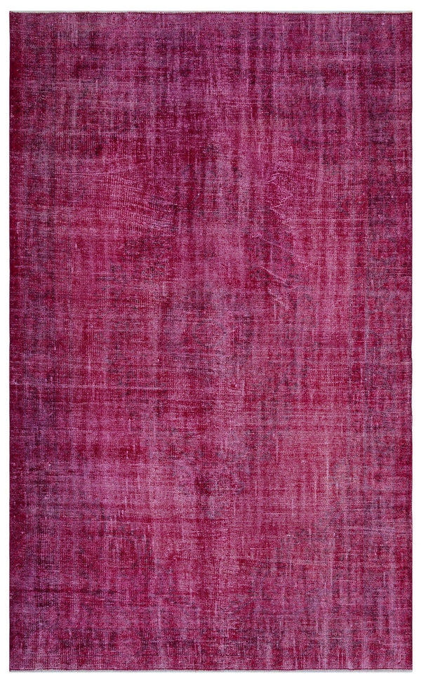 Pembe Anadolu Eskitme Klasik Yün Halı 172x280 - Özel Seri