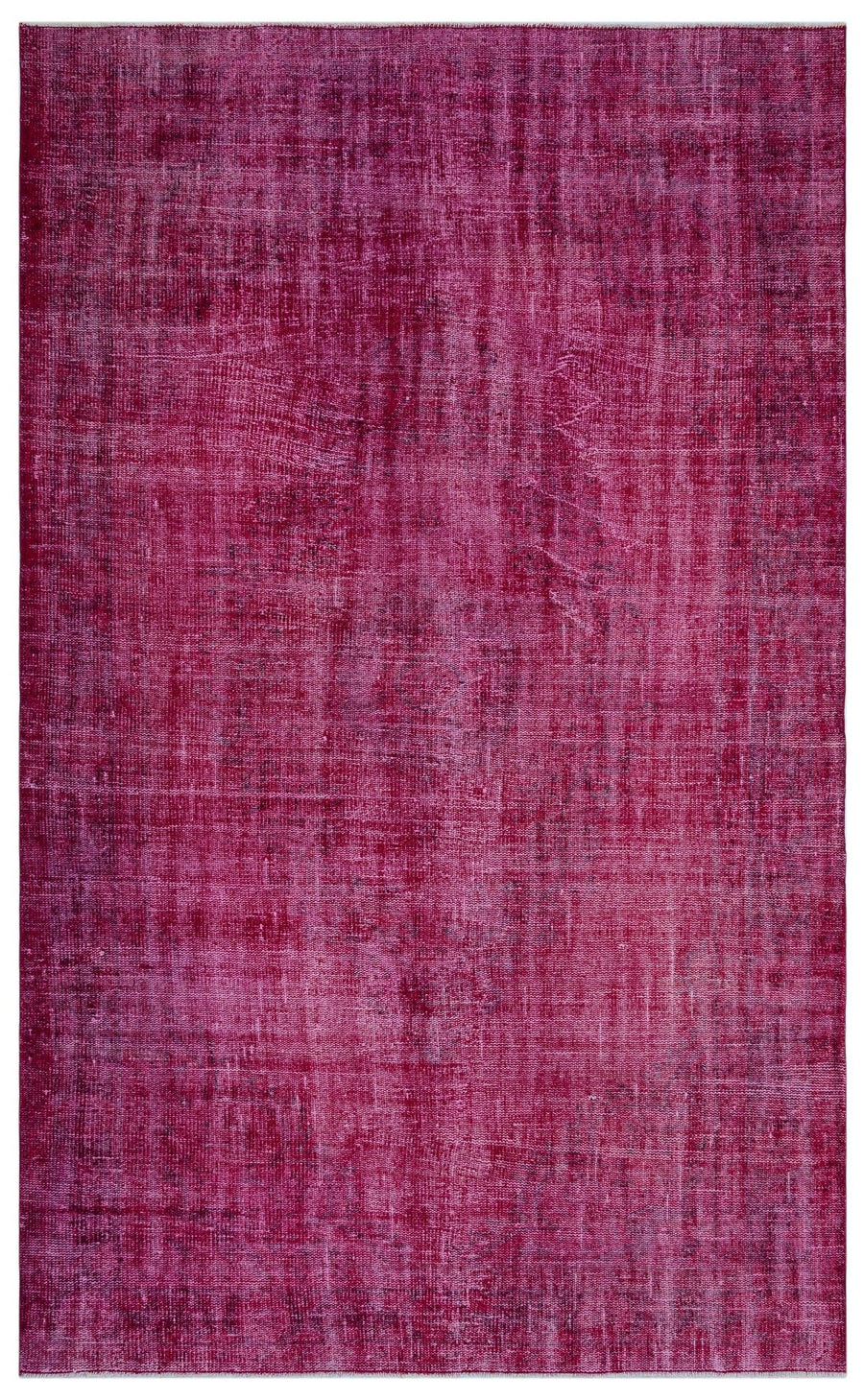 Mavi El Dokuma Halı Düz Renk Eskitme Stili 172x280 cm – Koridor kullanımı
