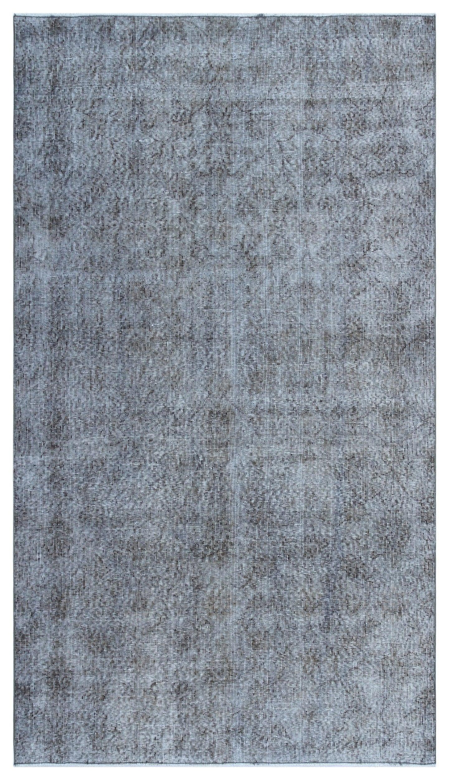 Antrasit Gri Halı Soyut Desenli Homojen 128x228 cm – Koridor kullanımı