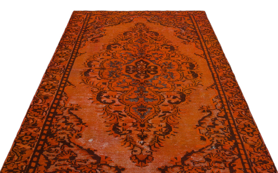 Turuncu Anadolu Bohem Yün Halı 170x280 - Özel Seri