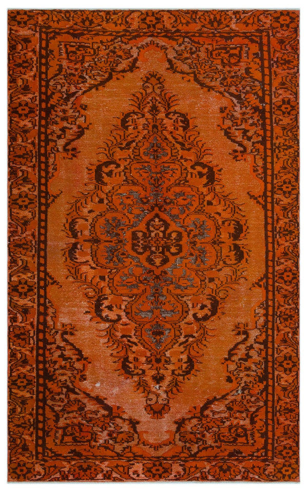 Turuncu Anadolu Bohem Yün Halı 170x280 - Özel Seri