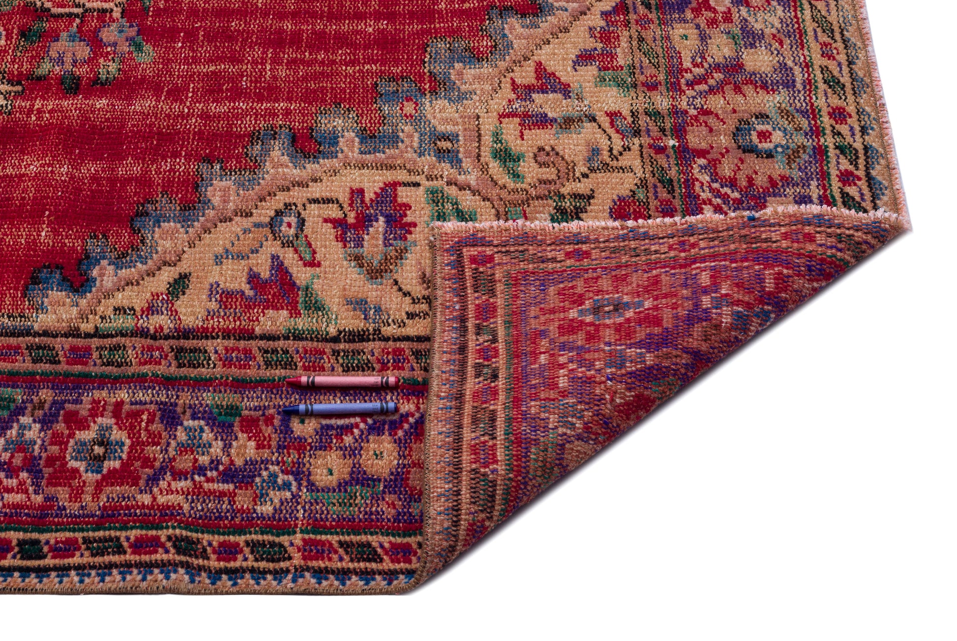 Atina Bej Eskitme Yün El Dokuma Halısı 184 x 294 Apex Unique