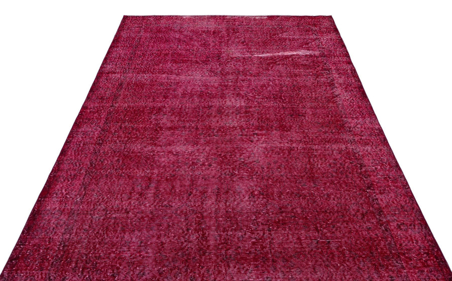 Kırmızı Anadolu Klasik Modern Yün Halı 174x287 - Özel Seri