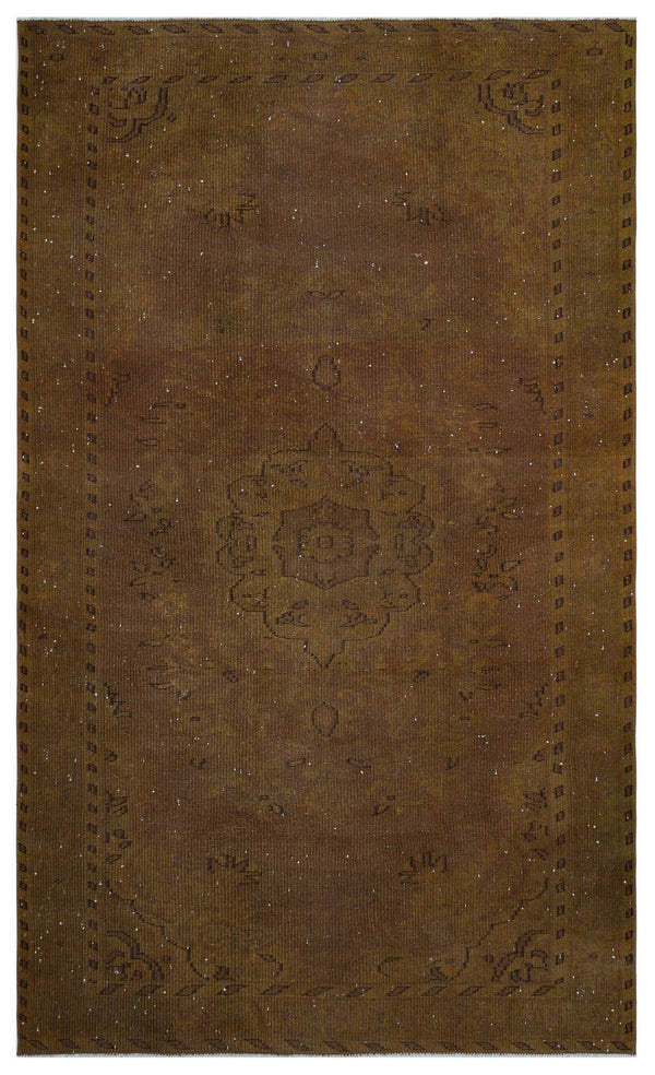 Antrasit Bej Anadolu Eskitme Geometrik Yün Halı 163x270 - Özel Seri