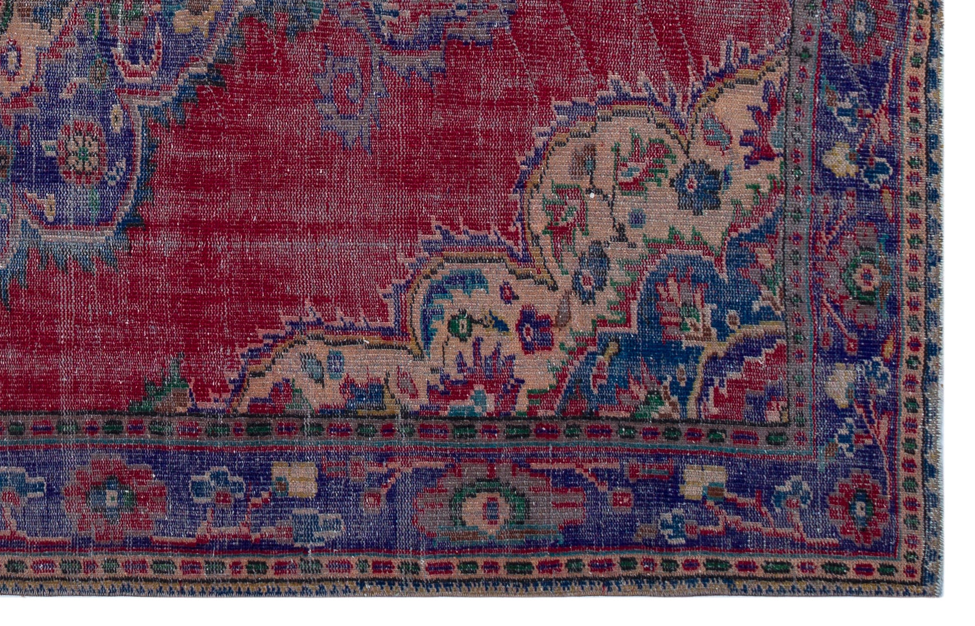 Atina Bej Eskitme Yün El Dokuma Halısı 186 x 286 Apex Unique