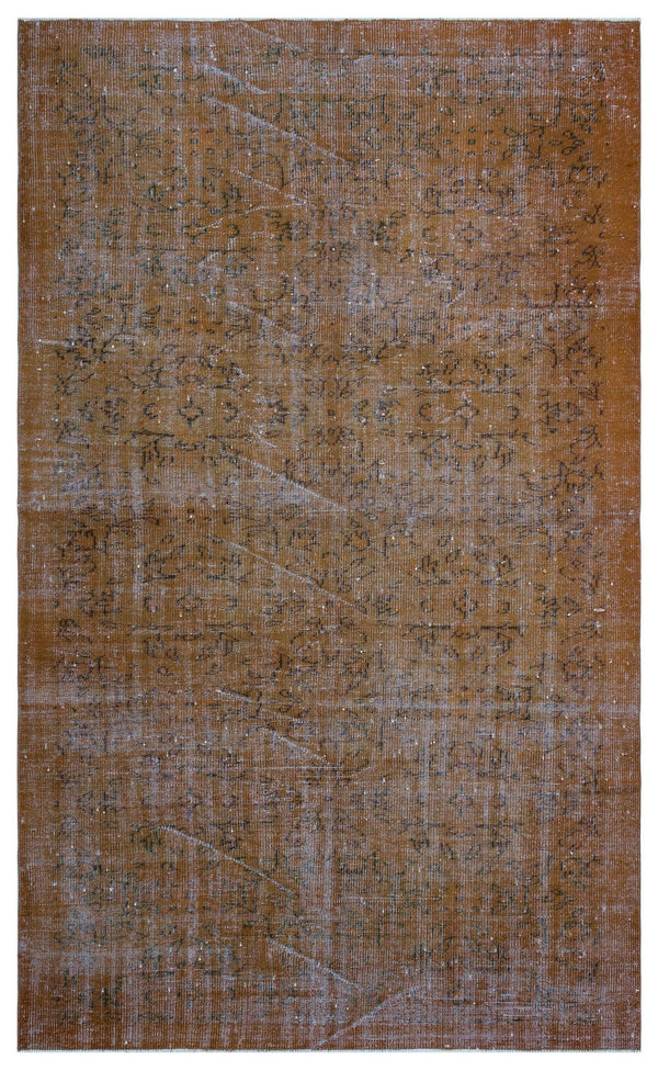 Bej Krem Anadolu Geometrik Çiçekli Yün Halı 178x296 - Özel Seri