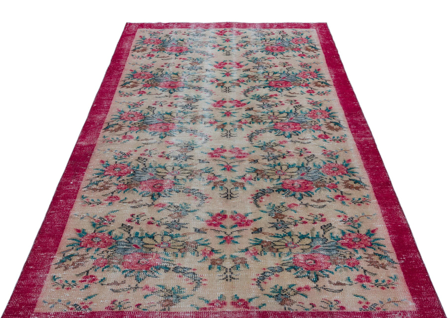 Krem Anadolu Klasik Modern Yün Halı 151x256 - Özel Seri