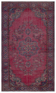 Atina Bej Eskitme Yün El Dokuma Halısı 187 x 308 Apex Unique