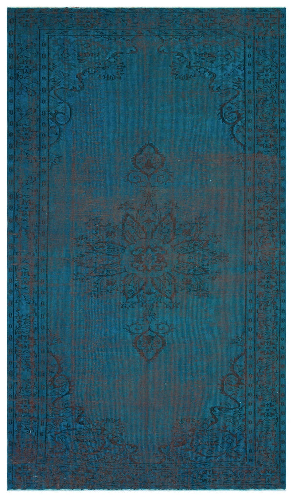 Siyah Bohem Eskitme Yün Halı 192x310
