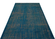 Atina Turkuaz Eskitme Yün El Dokuma Halısı 164 x 285 Apex Unique