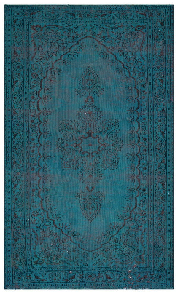 Siyah Bohem Eskitme Yün Halı 187x305