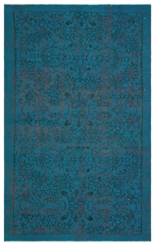 Gri Mavi Anadolu Bohem Klasik Yün Halı 148x240 - Özel Seri