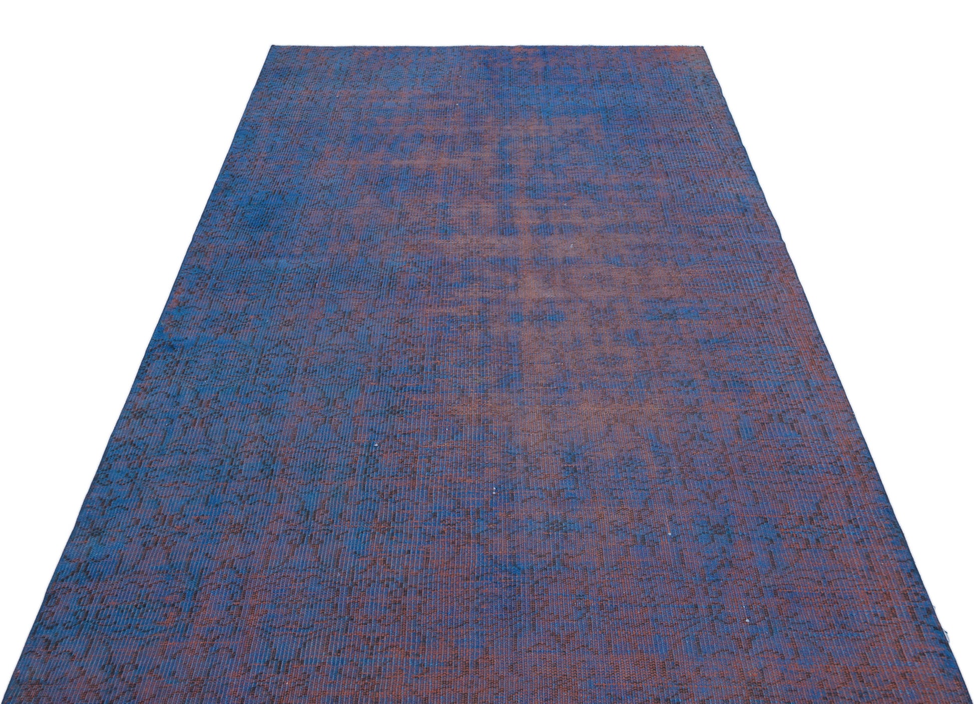 Atina Mor Eskitme Yün El Dokuma Halısı 147 x 254 Apex Unique