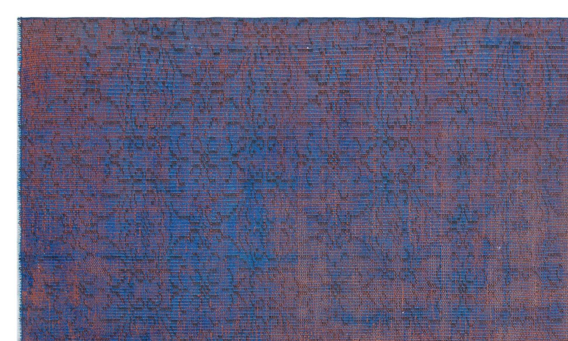 Atina Mor Eskitme Yün El Dokuma Halısı 147 x 254 Apex Unique