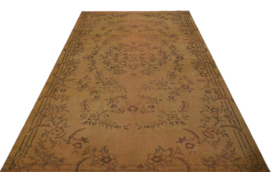 Bej Krem Anadolu Eskitme Geometrik Yün Halı 170x276 - Özel Seri
