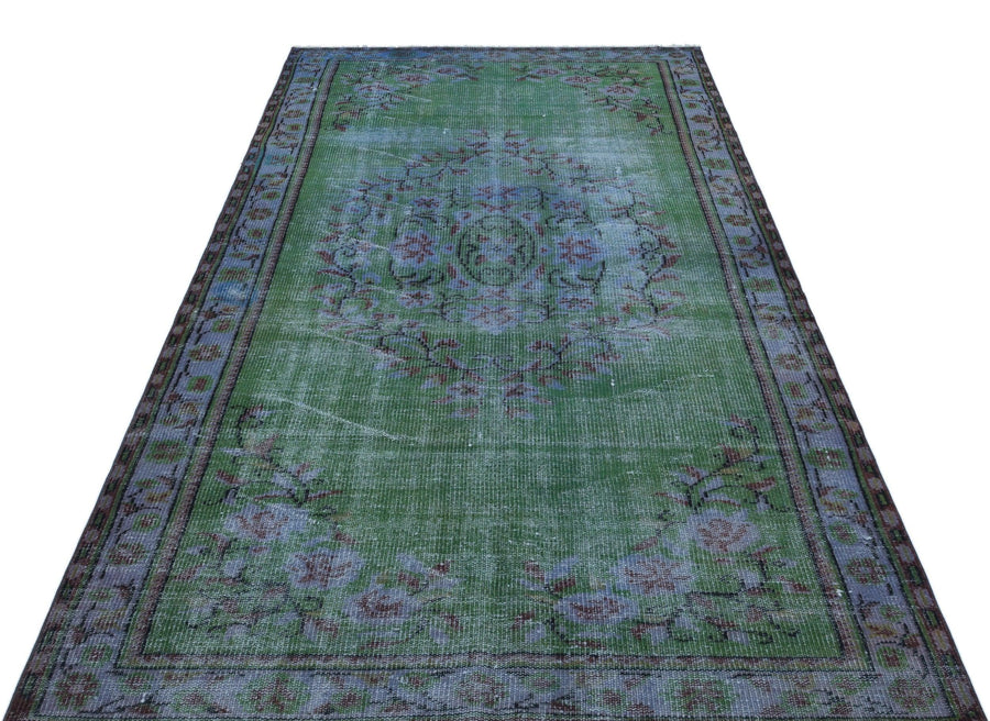 Yeşil Yün Halı 146x251