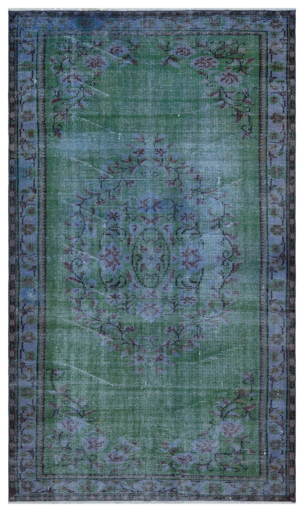 Yeşil Yün Halı 146x251