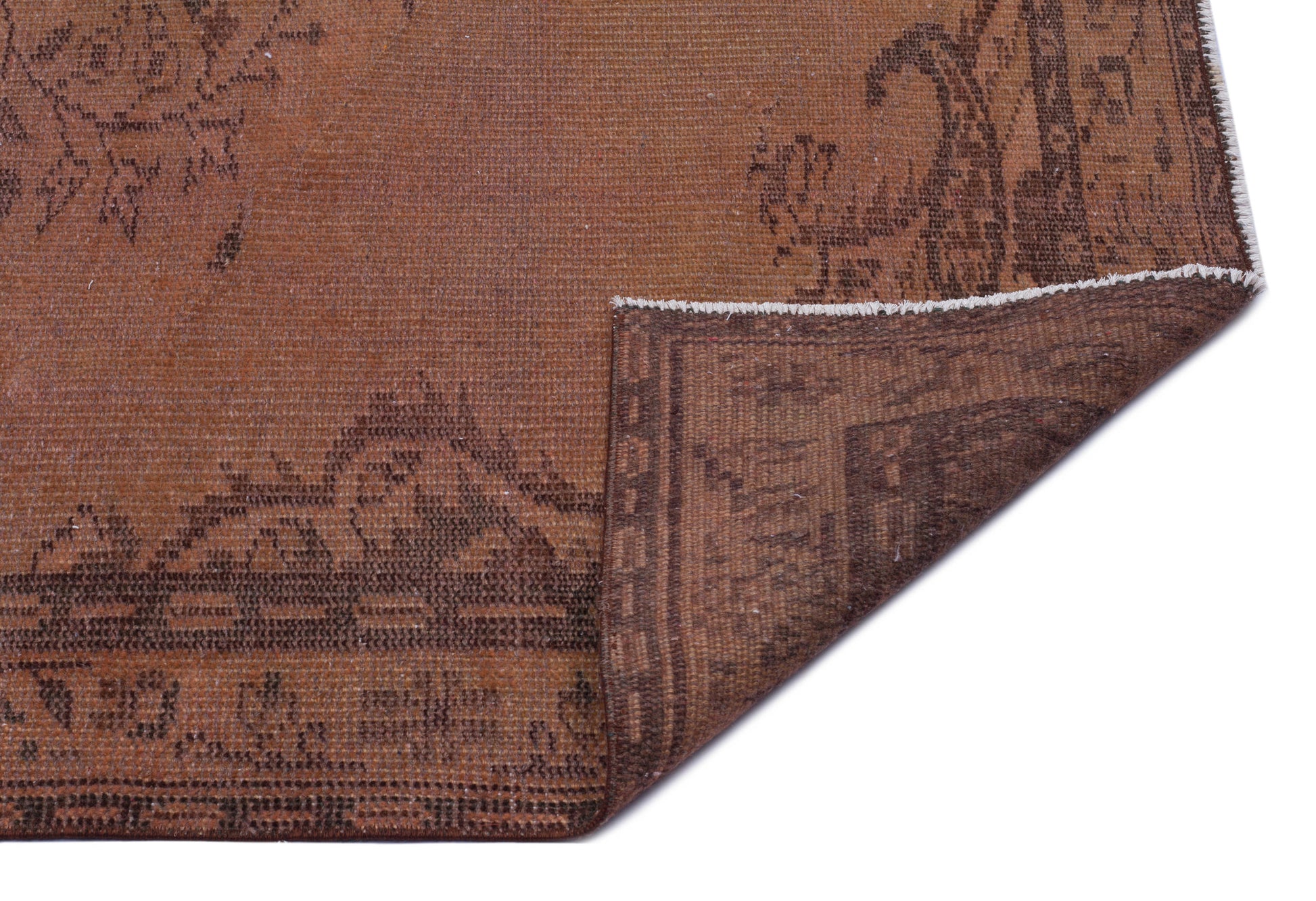 Atina Kahverengi Klasik Yün El Dokuma Halısı 158 x 262 Apex Unique