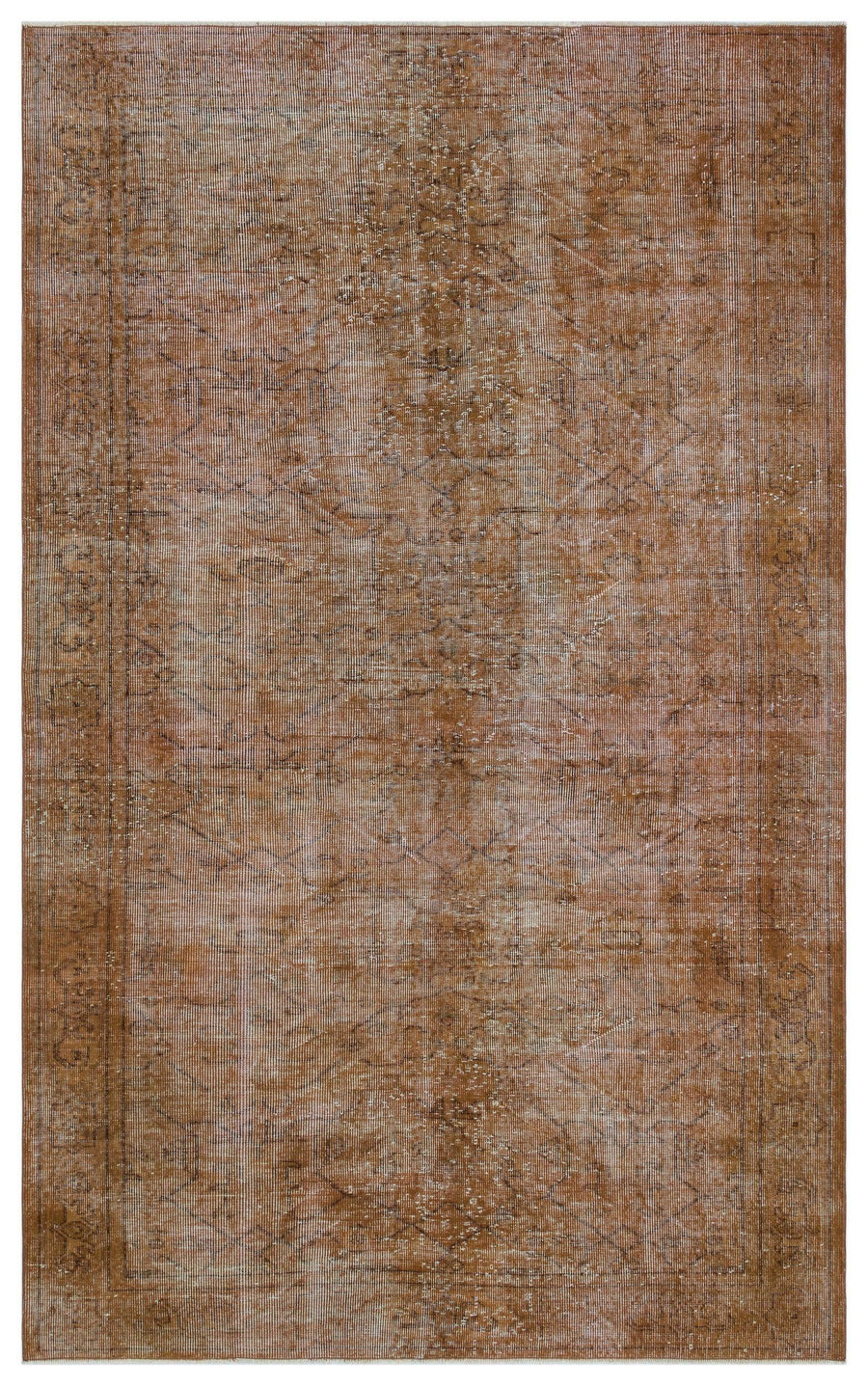 Abstrakter Teppich Braun Beige in Erdtönen 162x268 cm – im Flur
