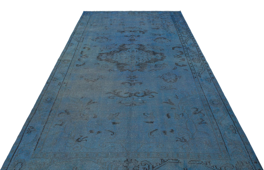 Mavi Anadolu Eskitme Modern Yün Halı 171x275 - Özel Seri