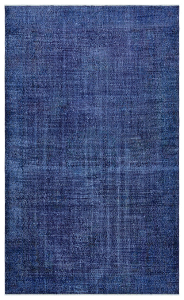 Mavi Anadolu Eskitme Modern Yün Halı 173x284 - Özel Seri