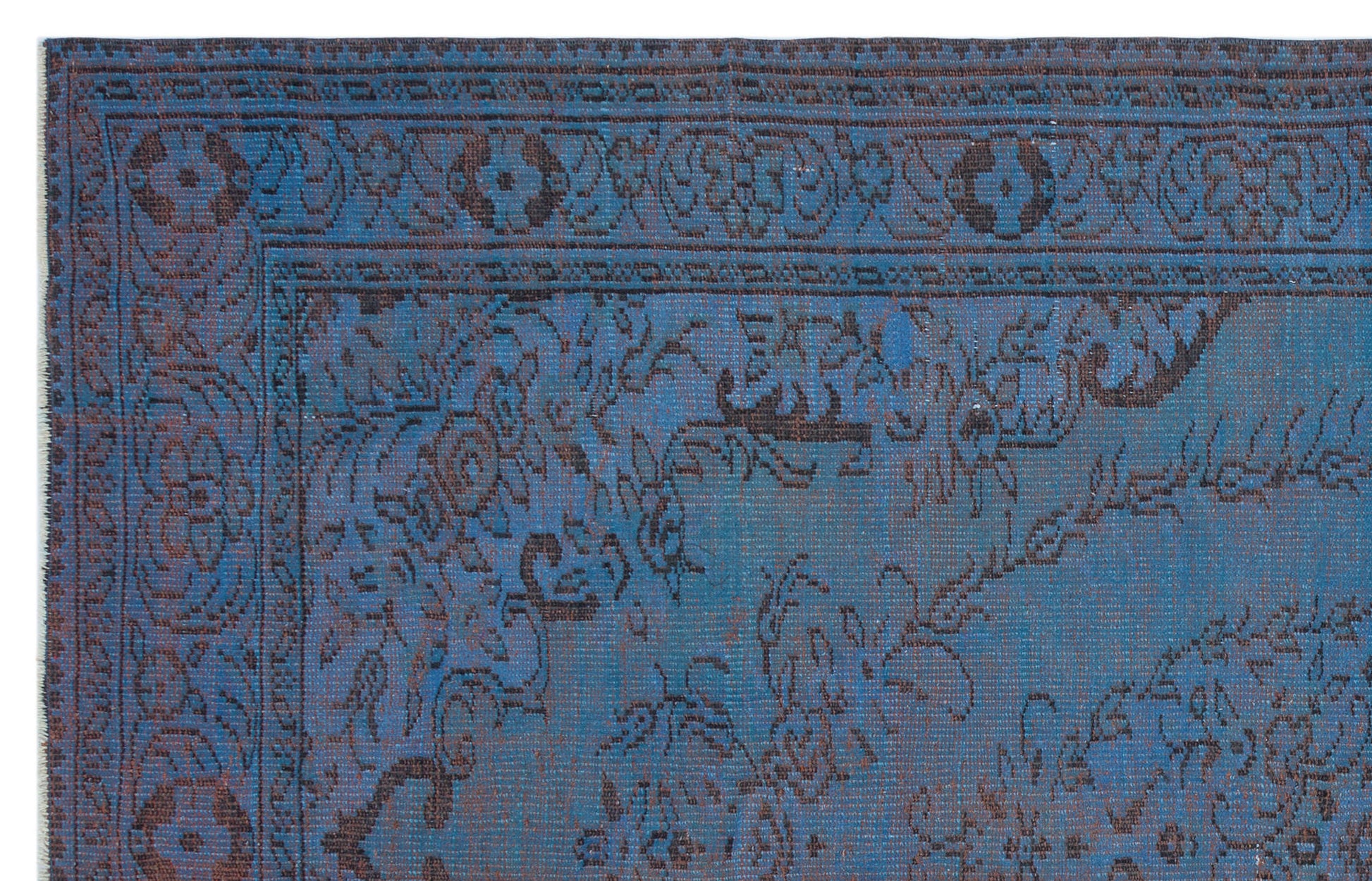 Atina Krem Eskitme Yün El Dokuma Halısı 184 x 280 Apex Unique