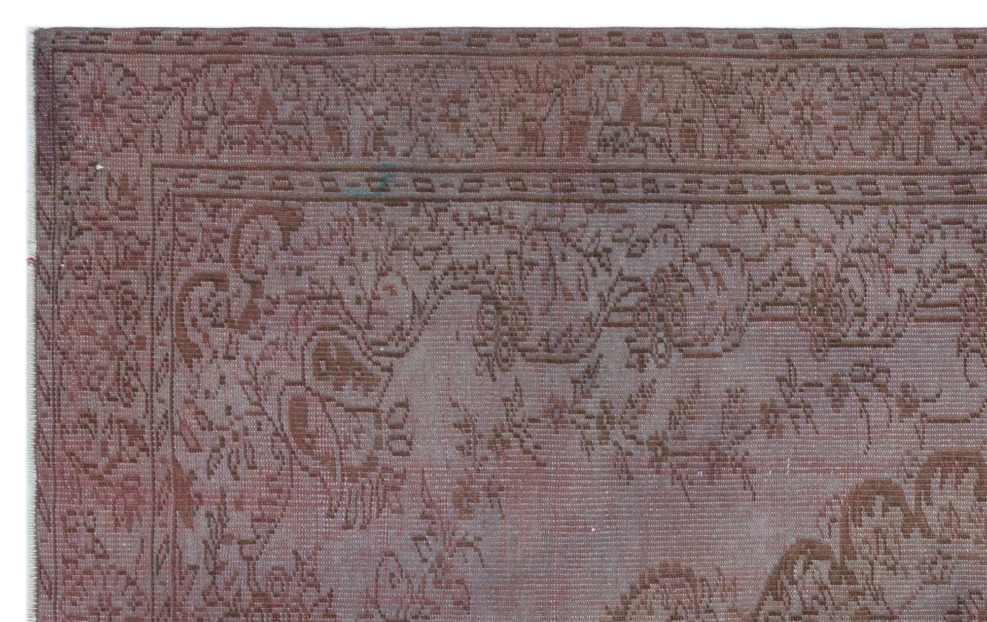 Atina Krem Eskitme Yün El Dokuma Halısı 182 x 287 Apex Unique