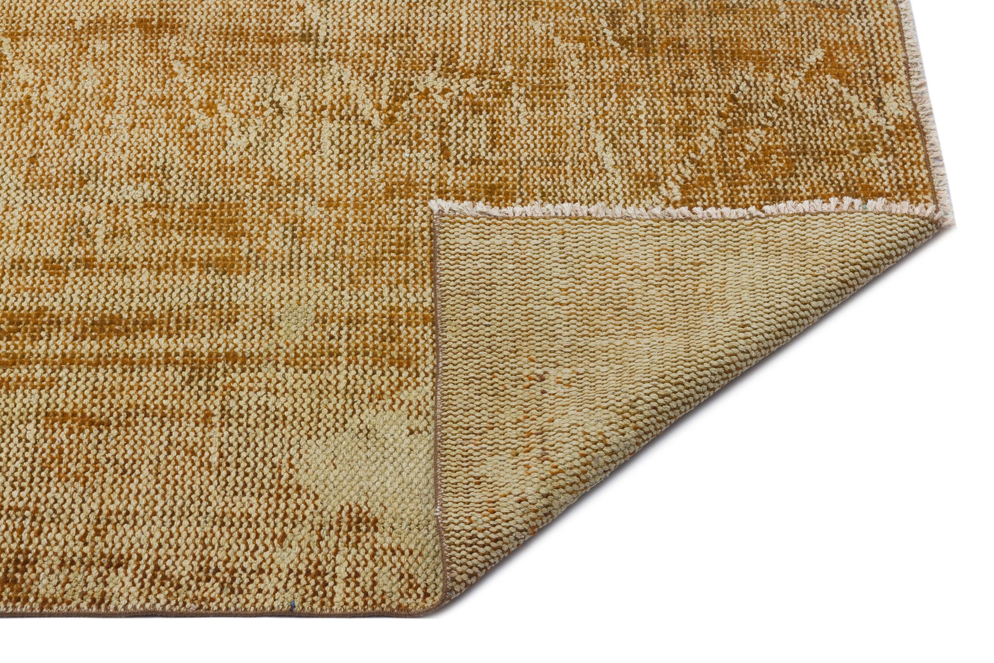 Atina Kahverengi Eskitme Yün El Dokuma Halısı 180 x 264 Apex Unique