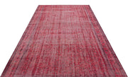 Atina Kırmızı Eskitme Yün El Dokuma Halısı 176 x 265 Apex Unique