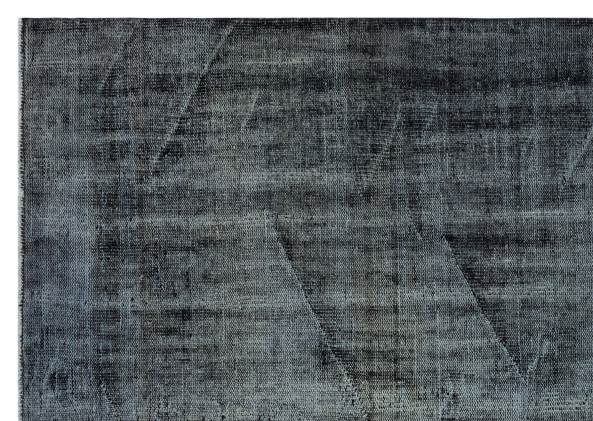 Atina Gri Eskitme Yün El Dokuma Halısı 200 x 280 Apex Unique