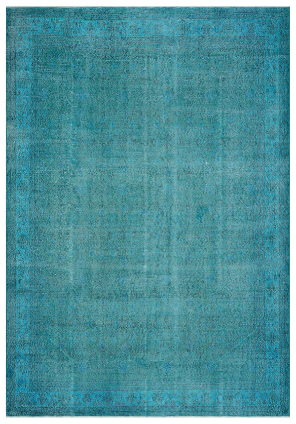Antrasit Gri Bohem Eskitme Yün Halı 214x304