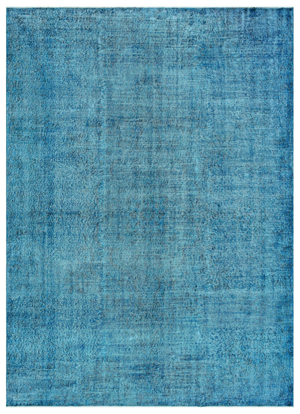 Beyaz Gri Bohem Eskitme Yün Halı 223x306