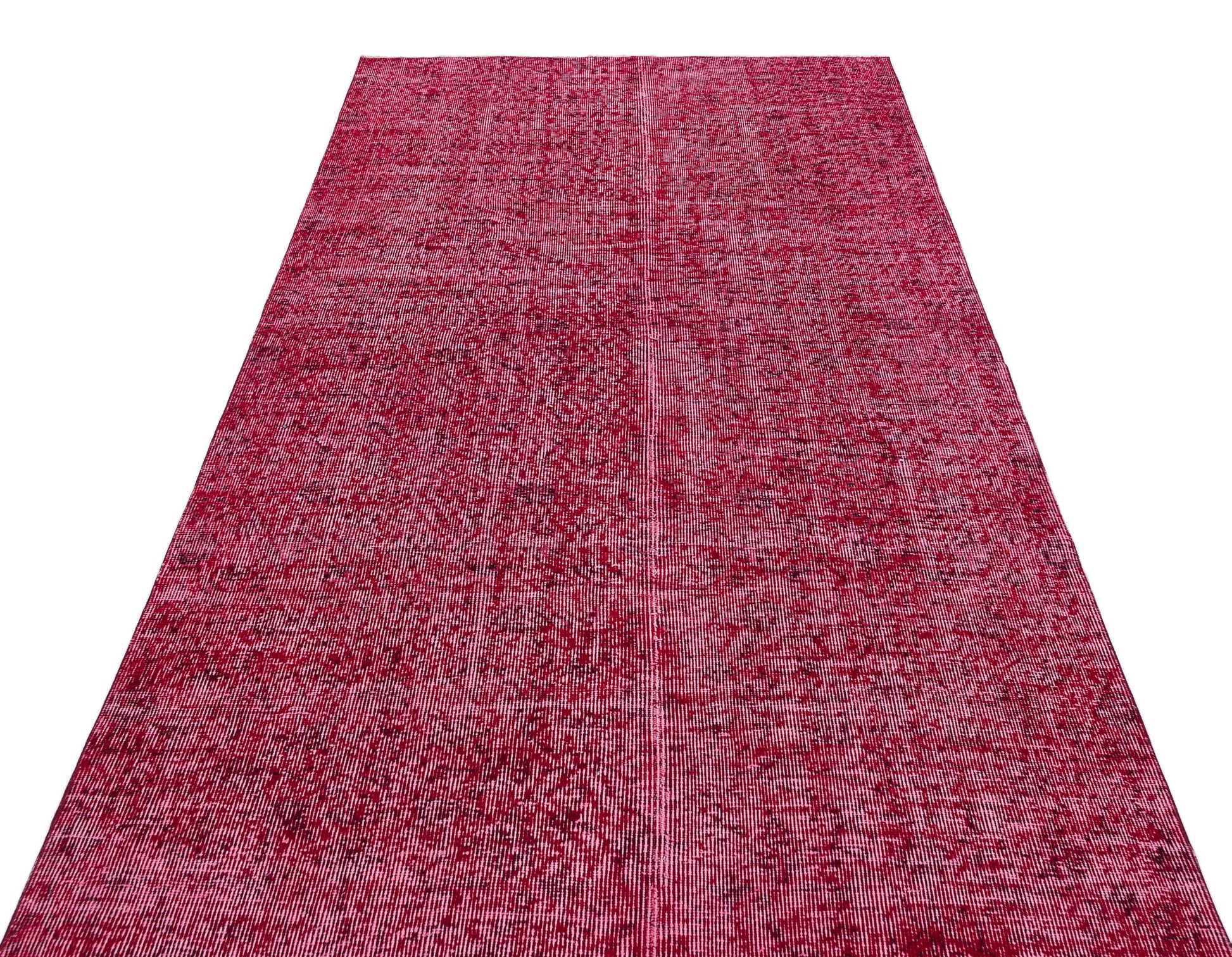 Atina Kırmızı Eskitme Yün El Dokuma Halısı 146 x 252 Apex Unique