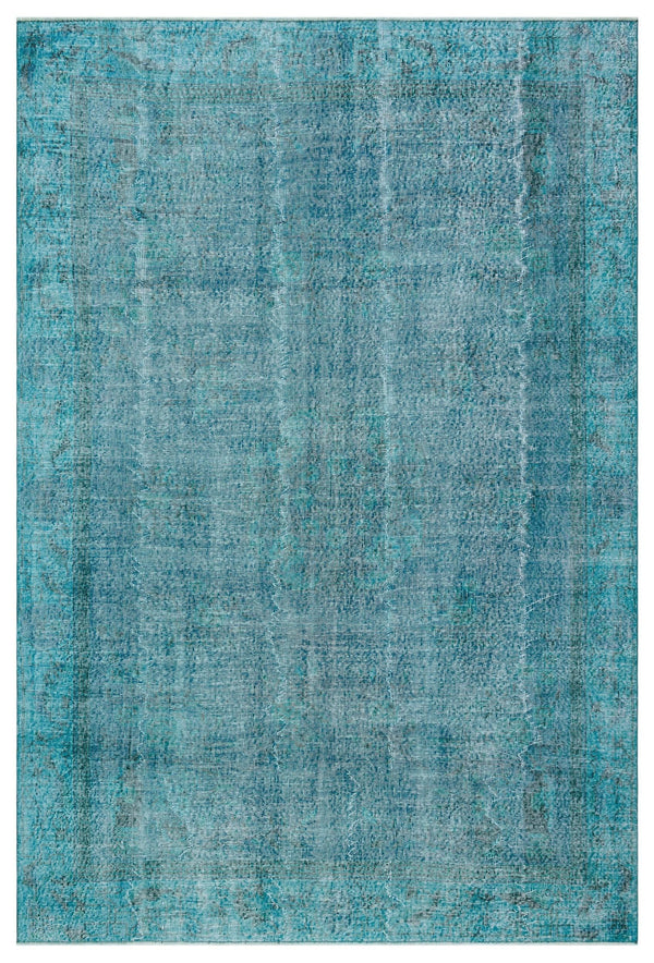 Beyaz Krem Bohem Geometrik Yün Halı 212x311