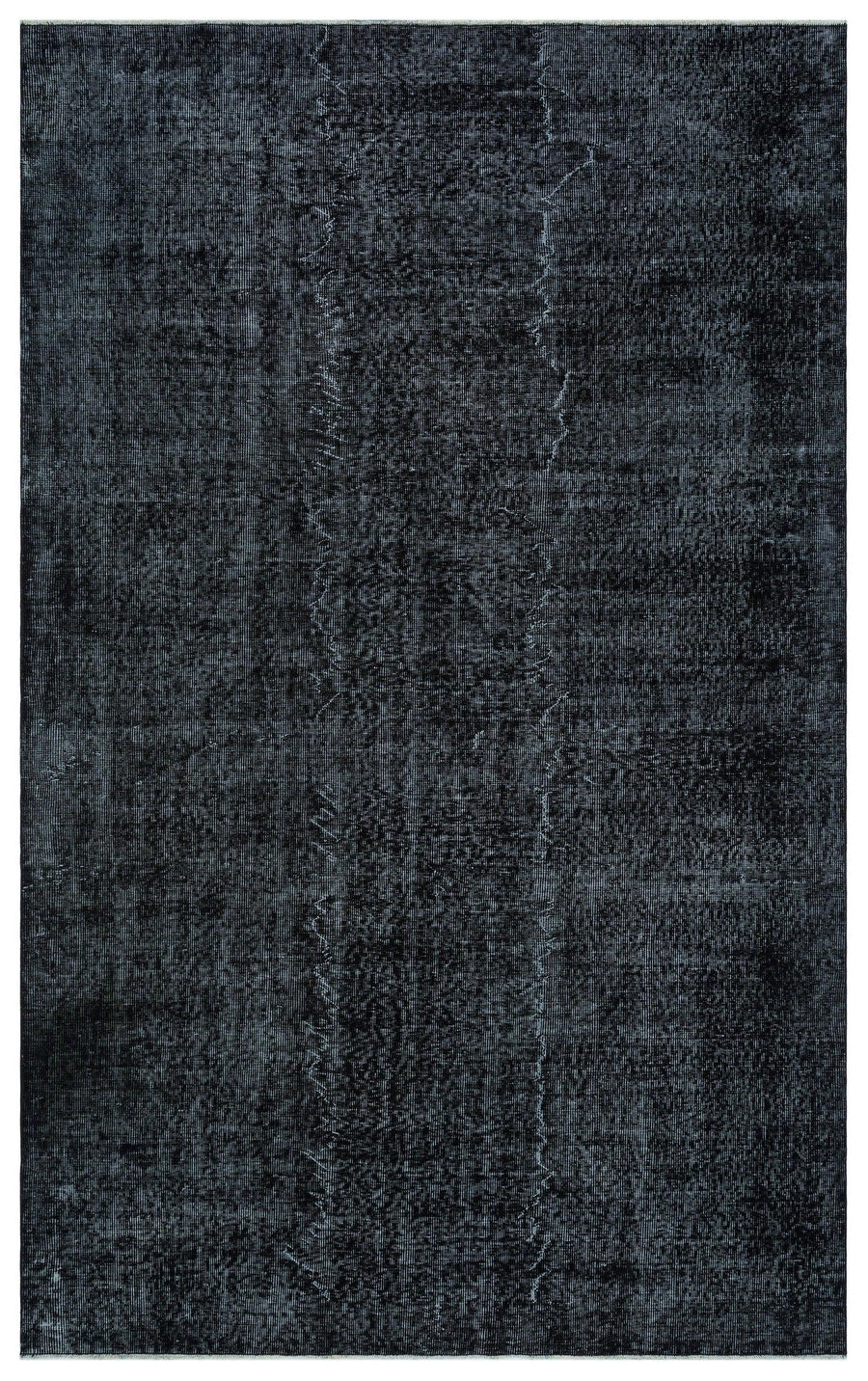 Antrasit Gri Halı Soyut Eskitme Stil Kök Boyalı 175x283 cm 29712 – Koridor kullanımı