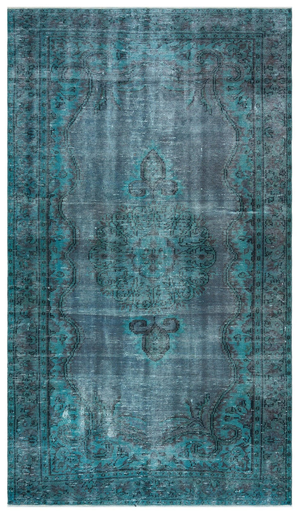 Antrasit Gri Bohem Klasik Yün Halı 157x274