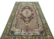 Atina Yeşil Eskitme Yün El Dokuma Halısı 158 x 271 Apex Unique