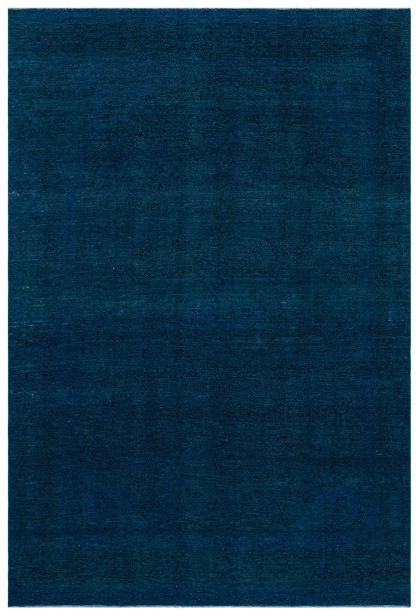 Lacivert Modern Yün Halı 262x395