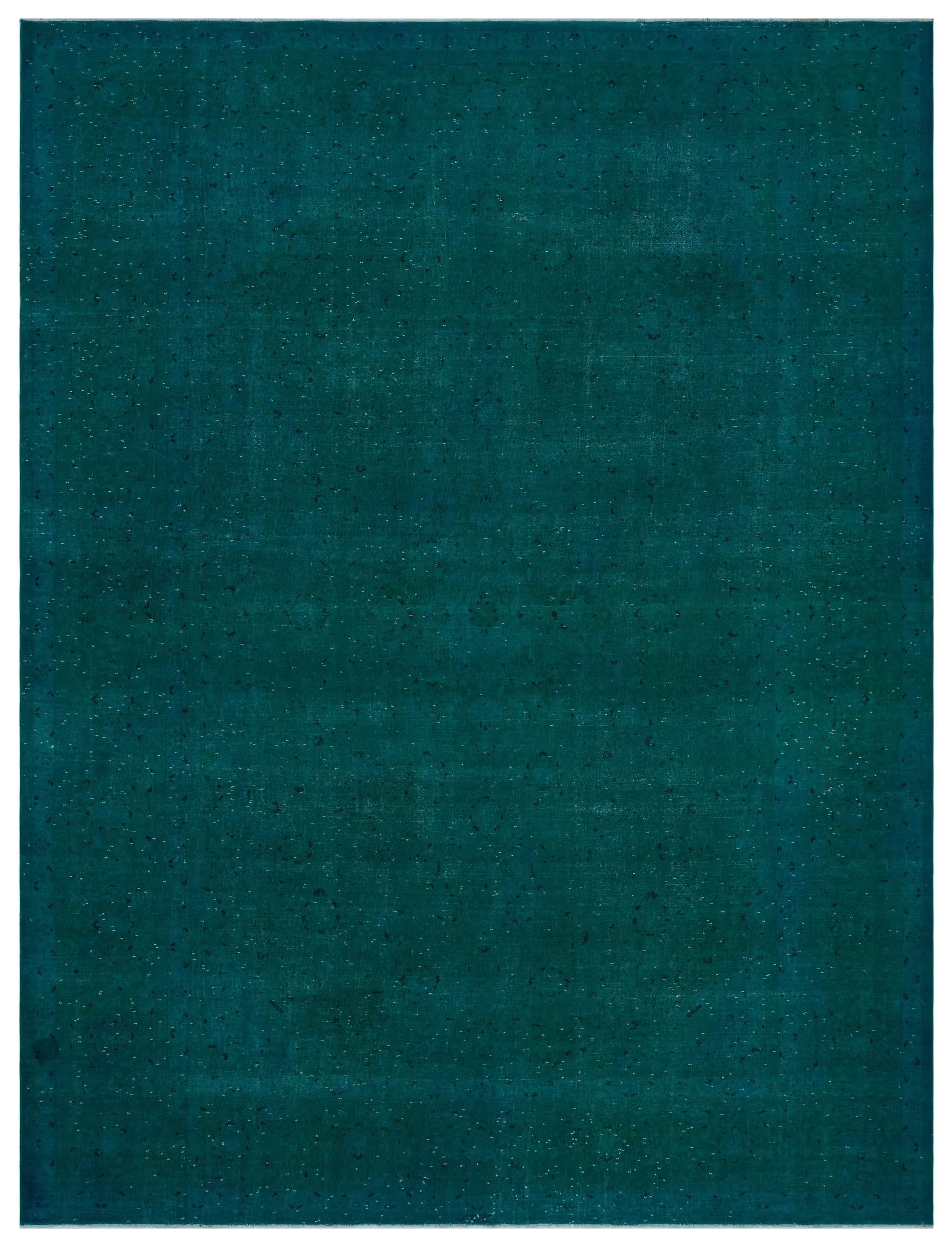 Siyah Eskitme Modern Yün Halı 291x389