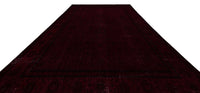 Alfombra burdeos tejida a mano con diseño de medallones, 323x436 cm 29893