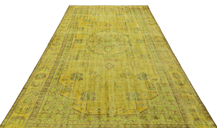 Sarı Yün Halı 186x316