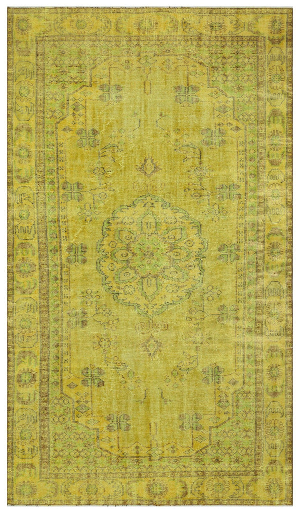 Sarı Yün Halı 186x316
