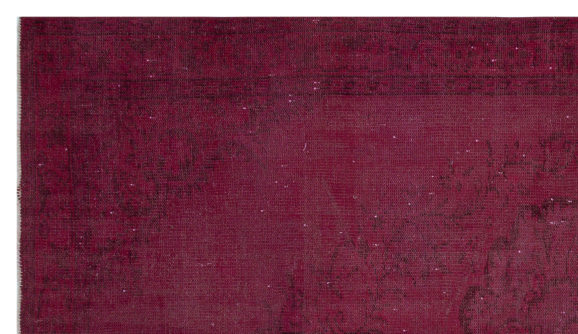 Atina Kırmızı Eskitme Yün El Dokuma Halısı 162 x 280 Apex Unique