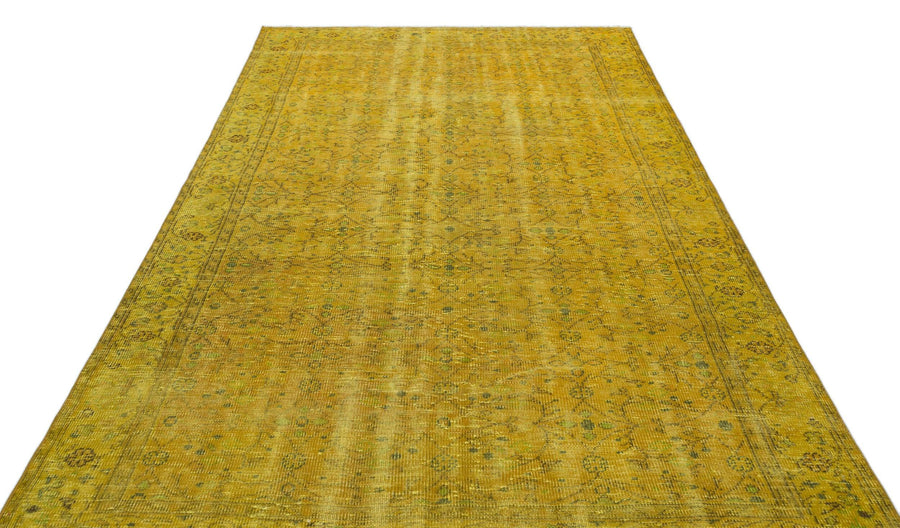 Sarı Yün Halı 184x282
