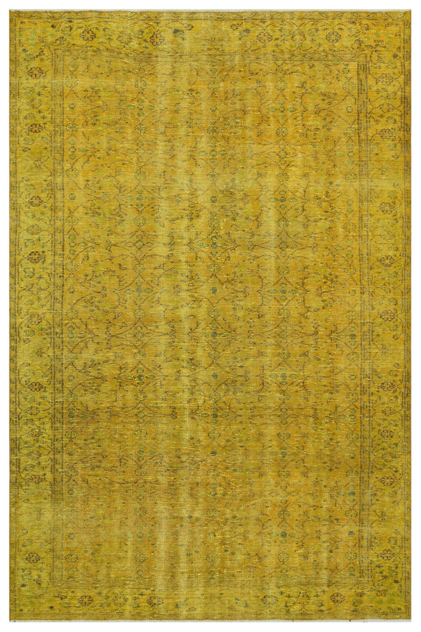 Sarı Yün Halı 184x282