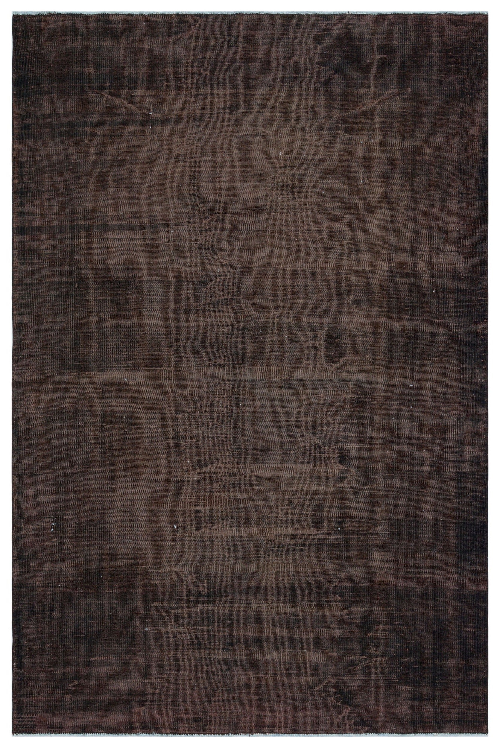 Atina Kahverengi Eskitme Yün El Dokuma Halısı 174 x 275 Apex Unique