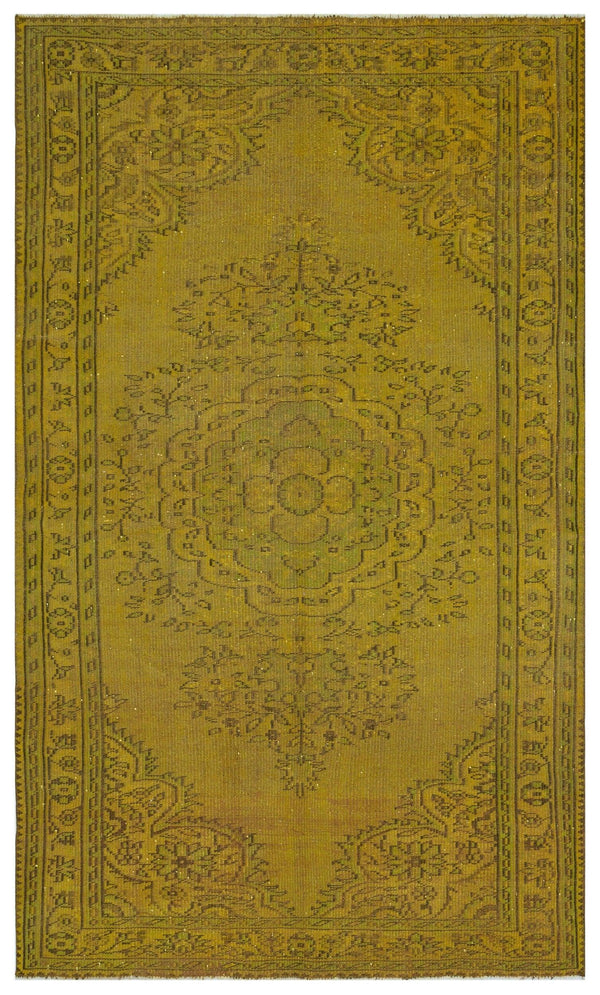 Sarı Yün Halı 177x288