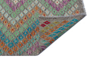 Bej Anadolu Bohem Geometrik Yün Halı 175x249 - Özel Seri