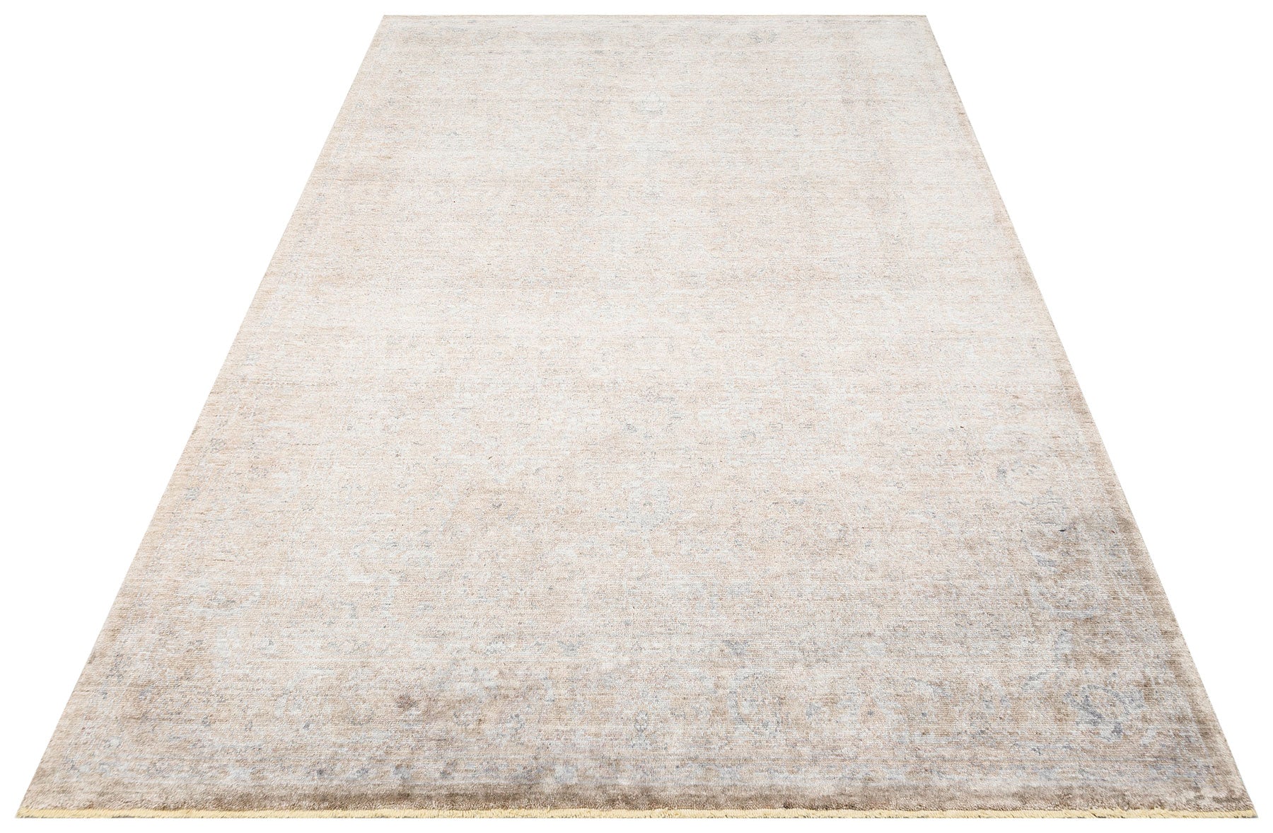 Ventura Bej Eskitme Overdyed Tarzı Özel Hav Vermeyen ve El Emeği ile Özel Tezgahlarda Üretilen Uşak Halısı Eko